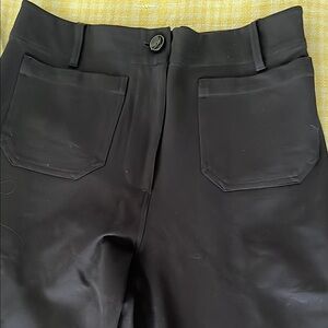 Quince cropped wide leg pant